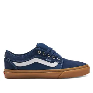 Quick Drying High Traction Vans Chukka Low Sidestripe - Navy/Gum