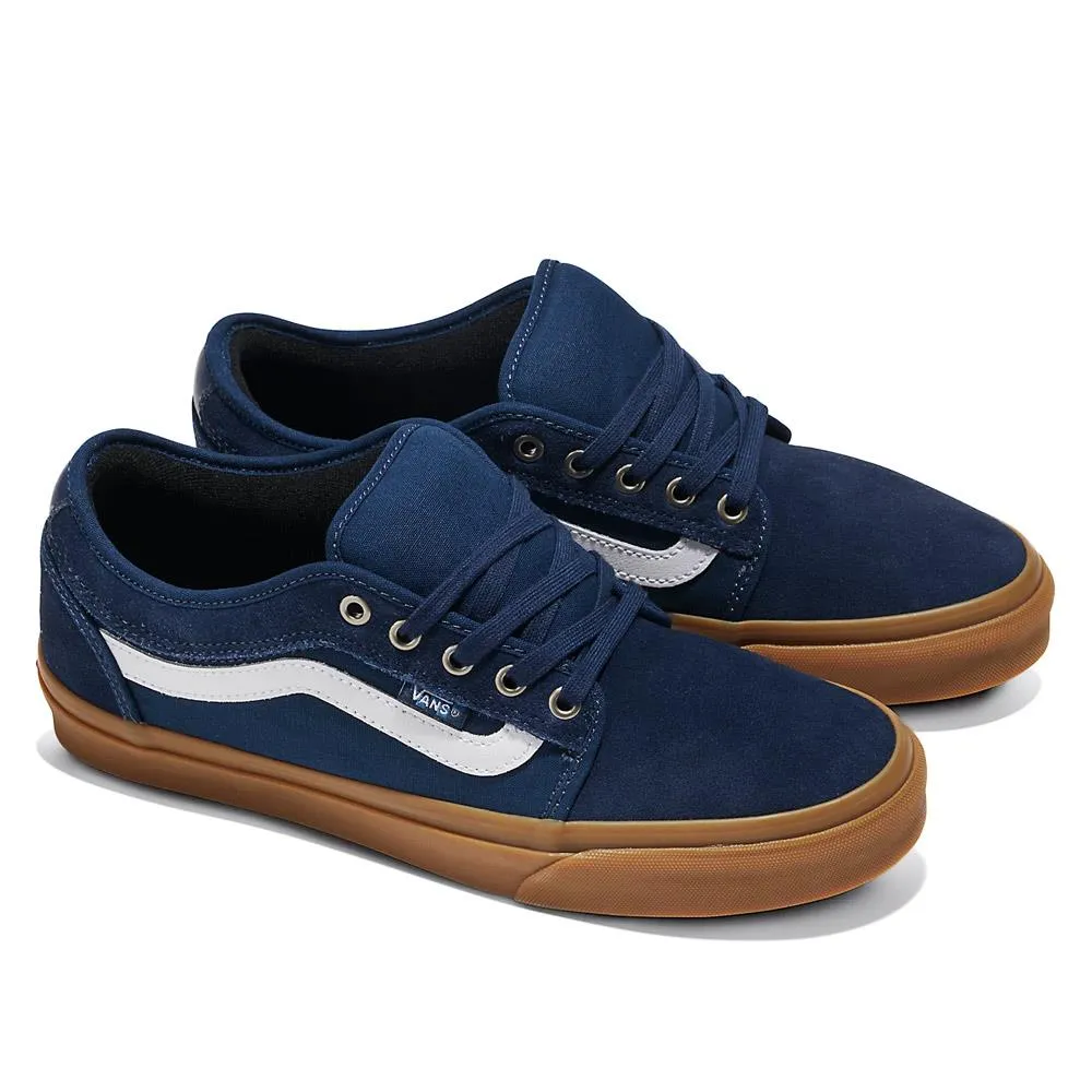 Vans Chukka Low Sidestripe - Navy/Gum Breathable Strong Stitching
