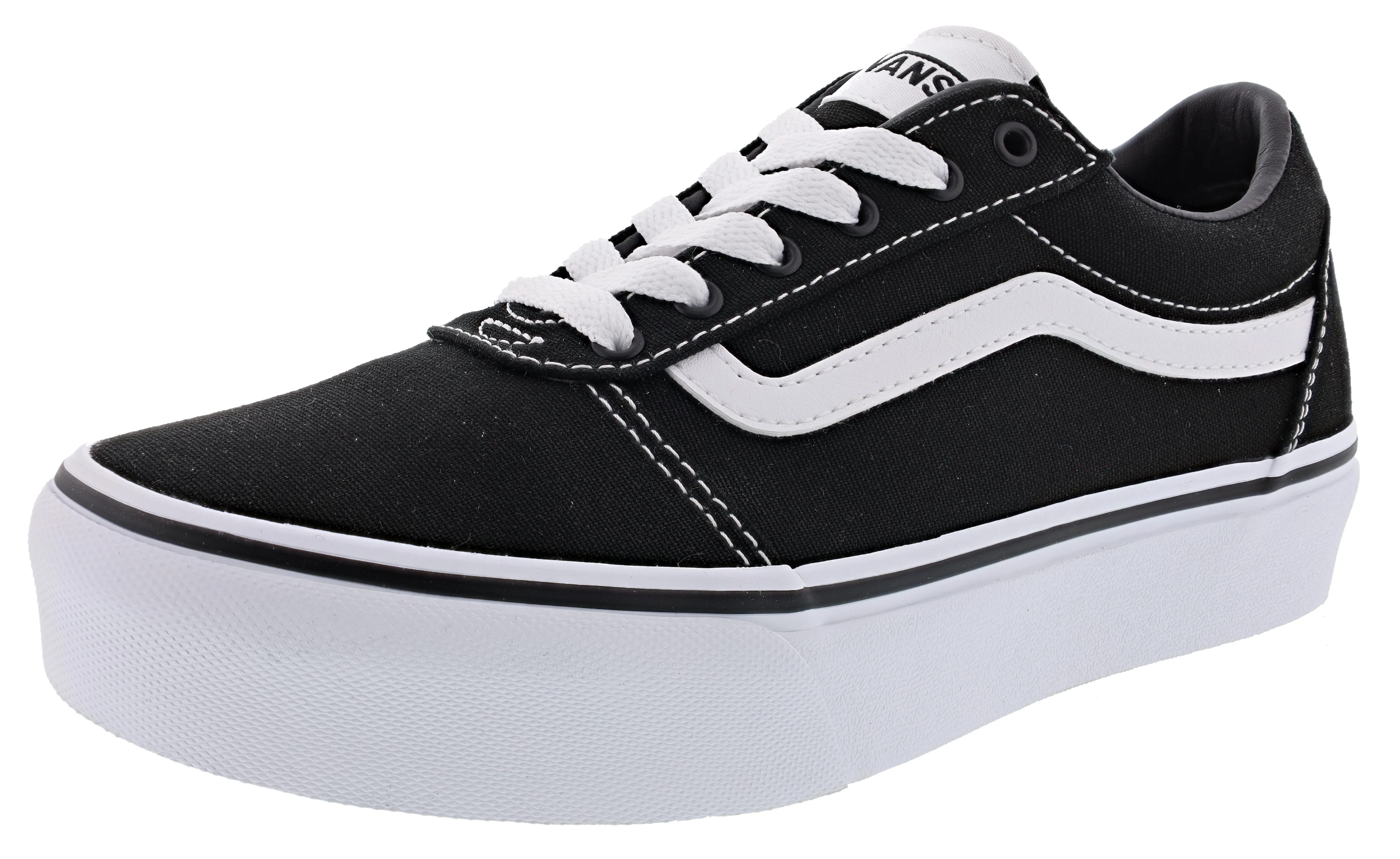Arch support Vans Kid's Ward Canvas Platform Shoes