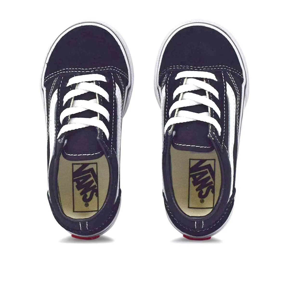 Snow Warm Vans Old Skool Black Toddler Shoes