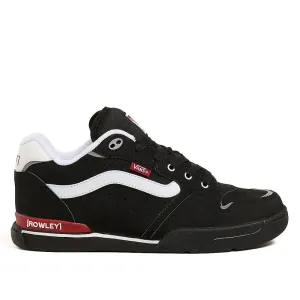 Easy Skate Ride Street Friendly Ride Vans Rowley XLT - Black/White/Red
