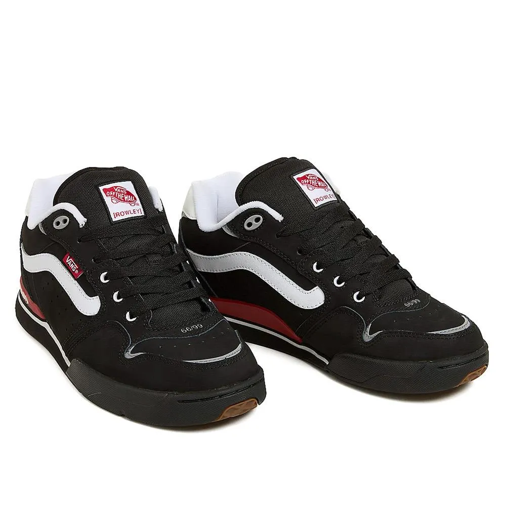 Vans Rowley XLT - Black/White/Red Youth Energy Street Performance