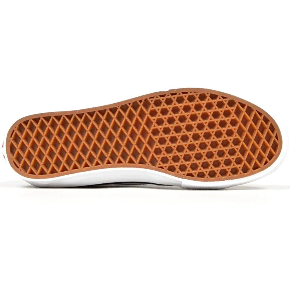 Vans Skate Grosso Mid - Black/White/Emo Leather Durable Comfort Ultimate Flex