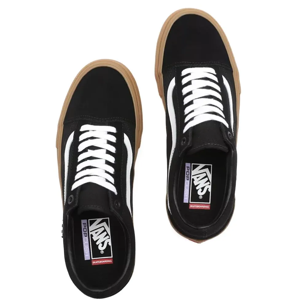 synthetic material Premium Ride Vans Skate Old Skool - Black/Gum