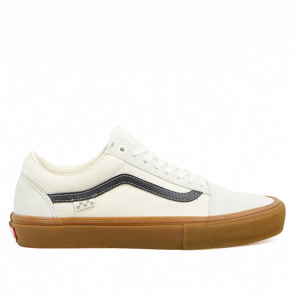 Vans Skate Old Skool - Marshmallow/Gum Lateral Support Stability Ride