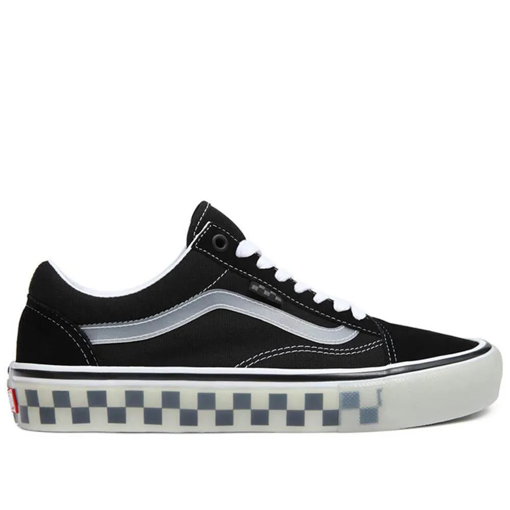Vans Skate Old Skool - Translucent Rubber/Black/Clear Grip shield