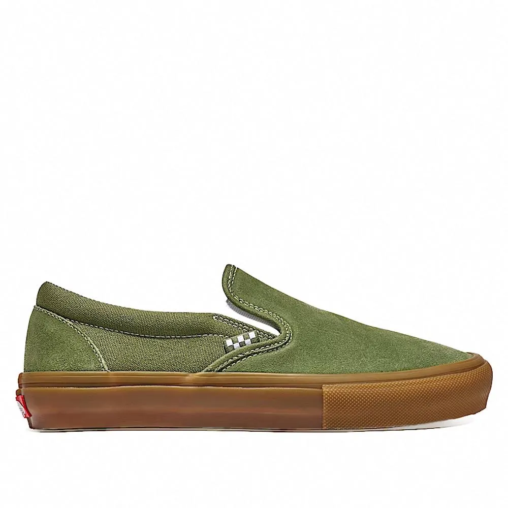 Vans Skate Slip-On - Green/Gum Stable Cushion