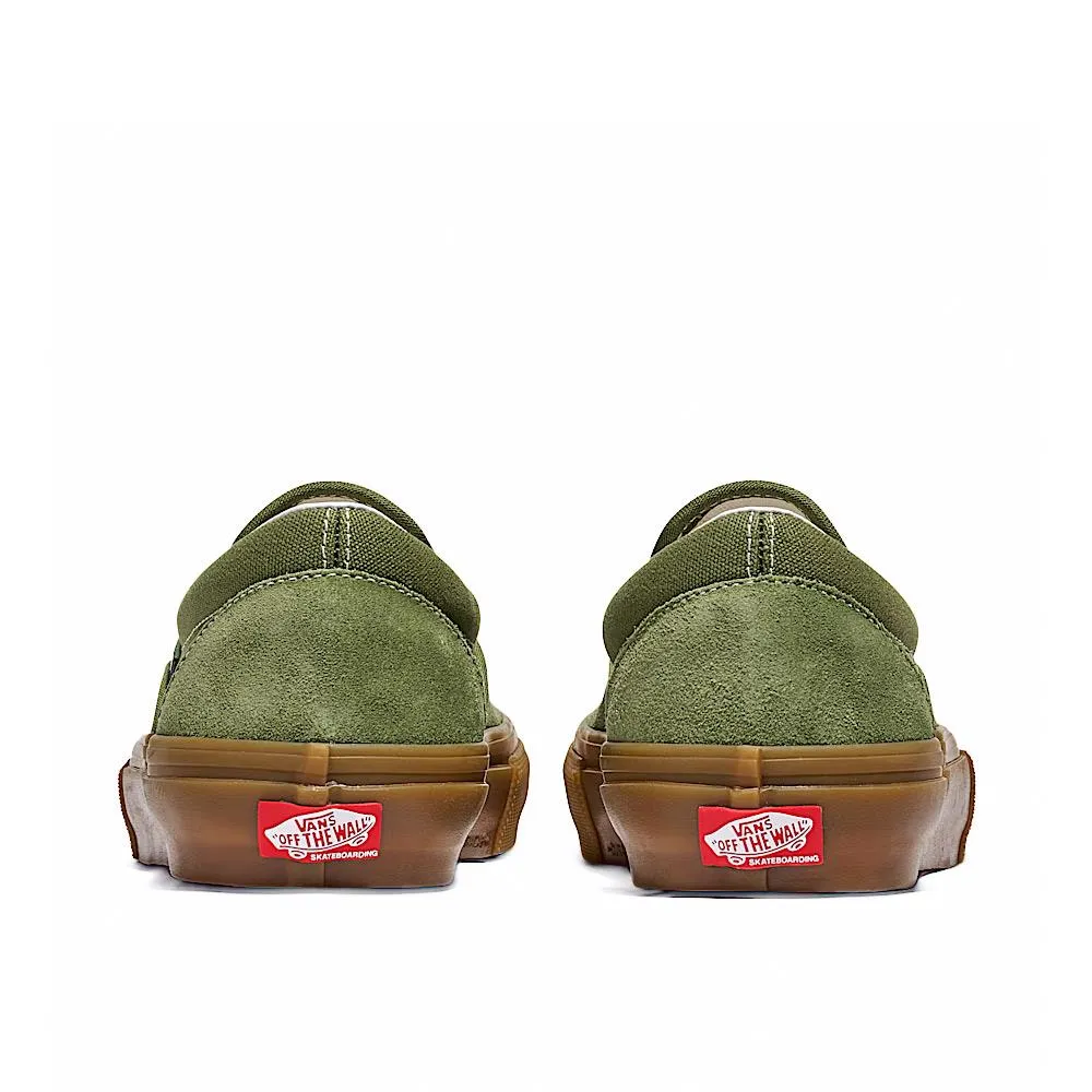 Board Ready Easy Fit Flex Vans Skate Slip-On - Green/Gum
