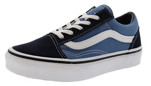 Vans Youth Old Skool Lace Up Skate Shoes Social Scene Impact Ease