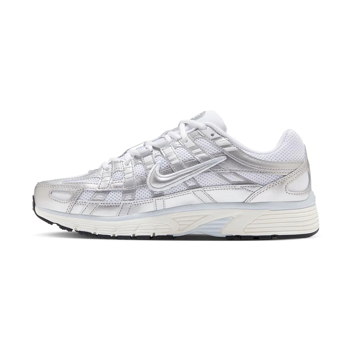 Nike P-6000 'Blue Tint Metallic Silver' Women's Shoes Impact Diffusion Technology