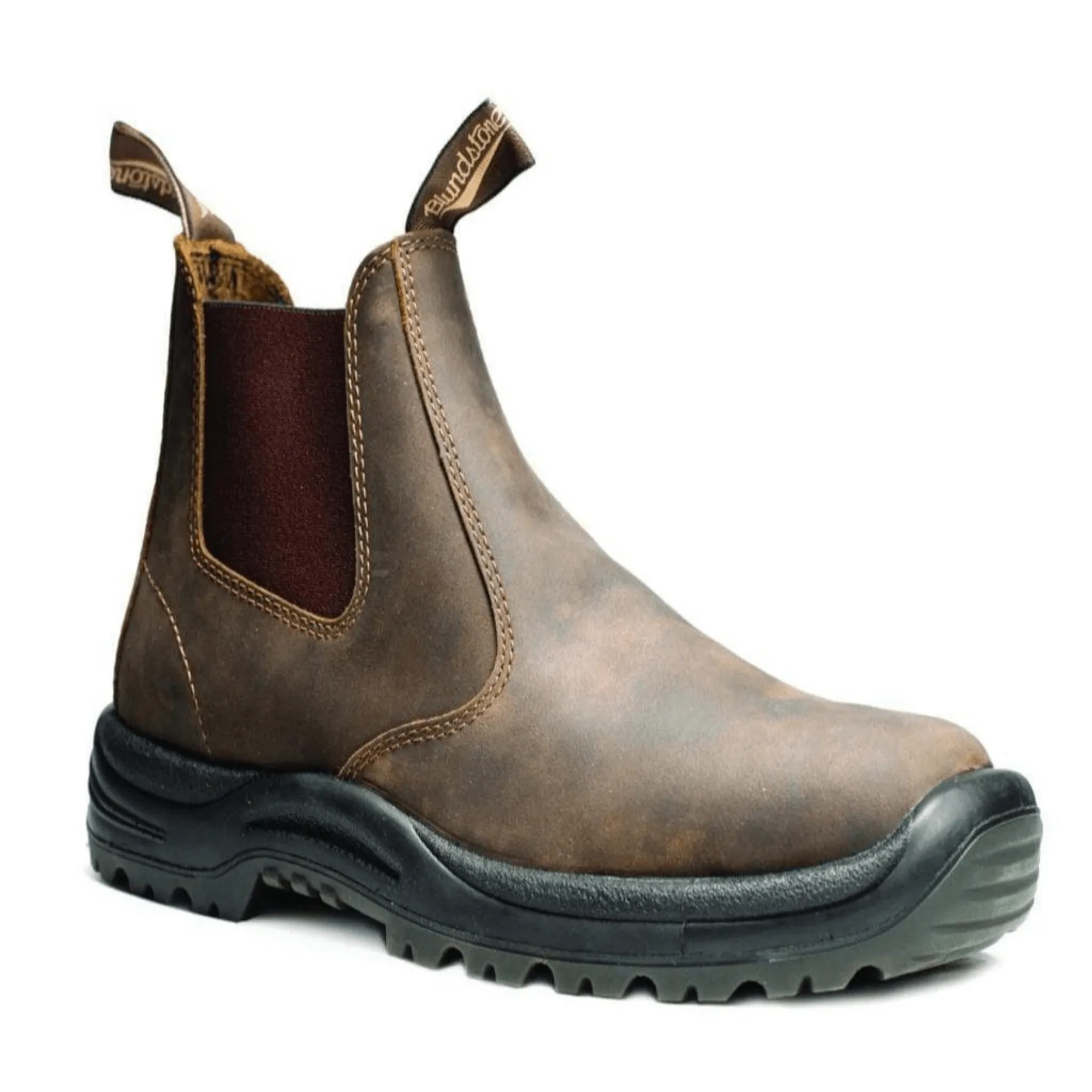 Rugged Comfort Blundstone 492 - Chunk Sole - Rustic Brown