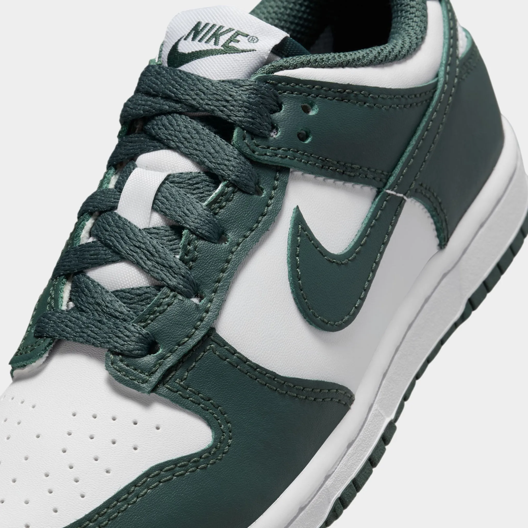 Nike Dunk Low PS White / Vintage Green - White Compression Web Support