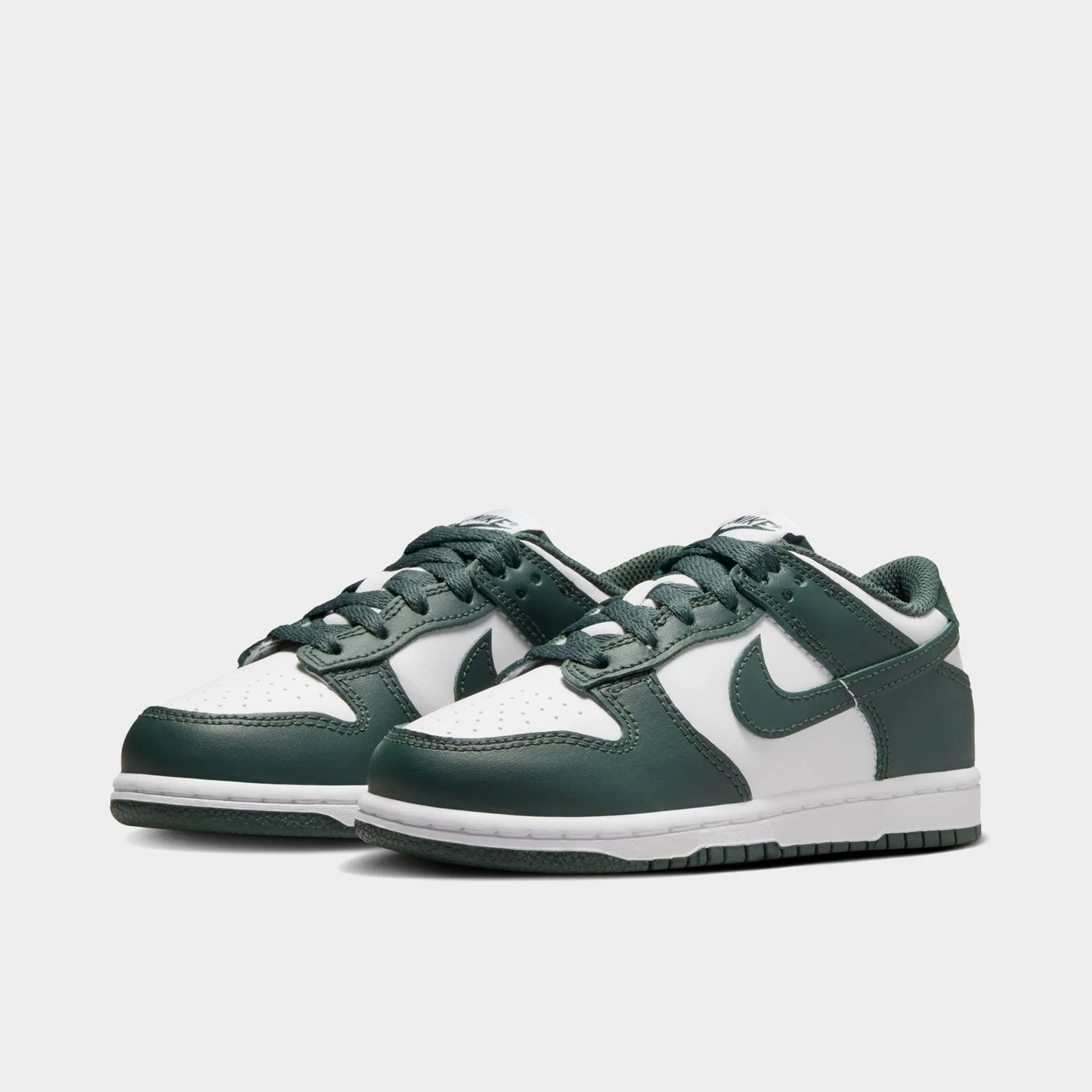 Nike Dunk Low PS White / Vintage Green - White Full Length Air Channel