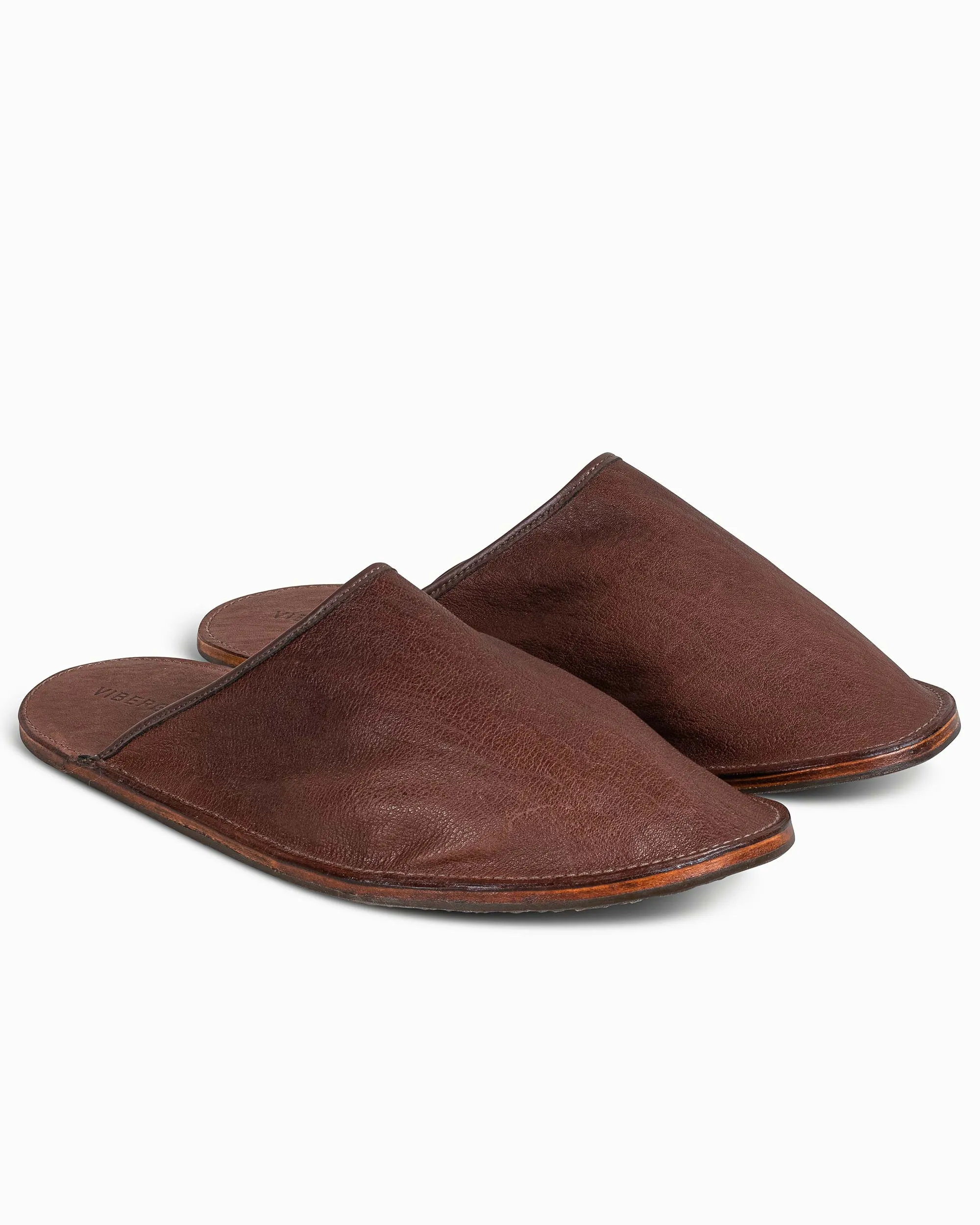 Viberg Slide Marrone Washed Kangaroo morning Youth