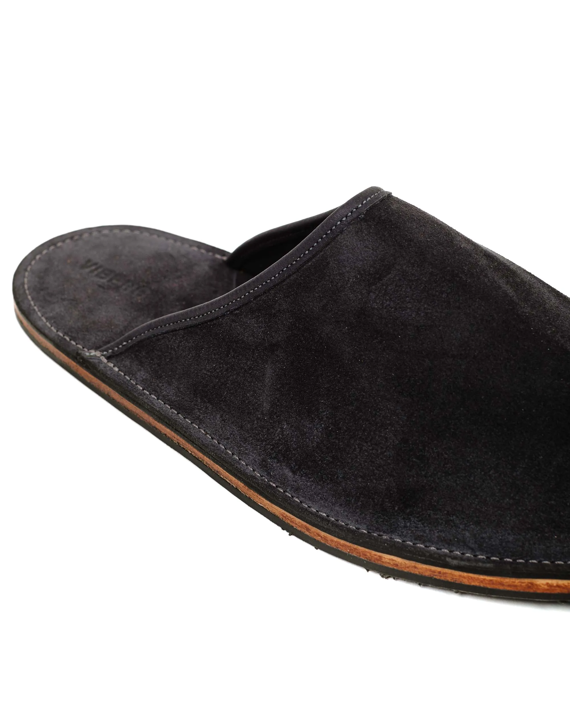 Viberg Slide Storm Grey Janus Calf Suede Low - cost quality - focused