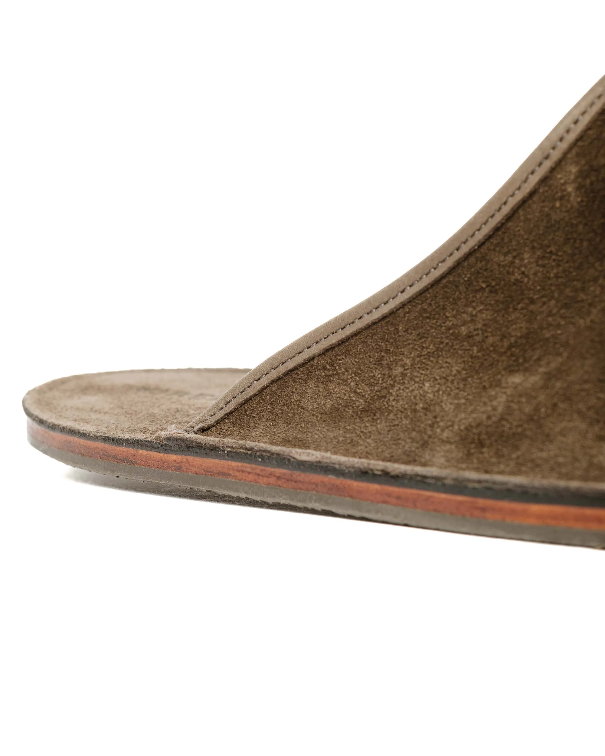 low - top Viberg Slide Thyme Janus Calf Suede