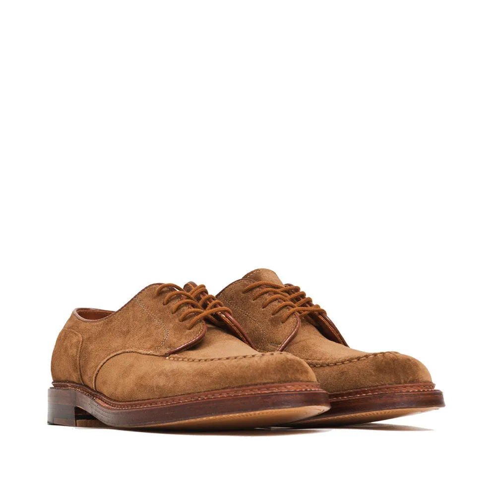 Alden Mocc Toe Blucher Snuff Suede neon