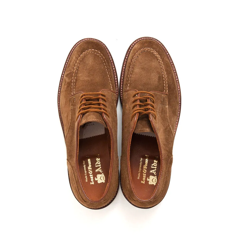 Reliable Alden Mocc Toe Blucher Snuff Suede