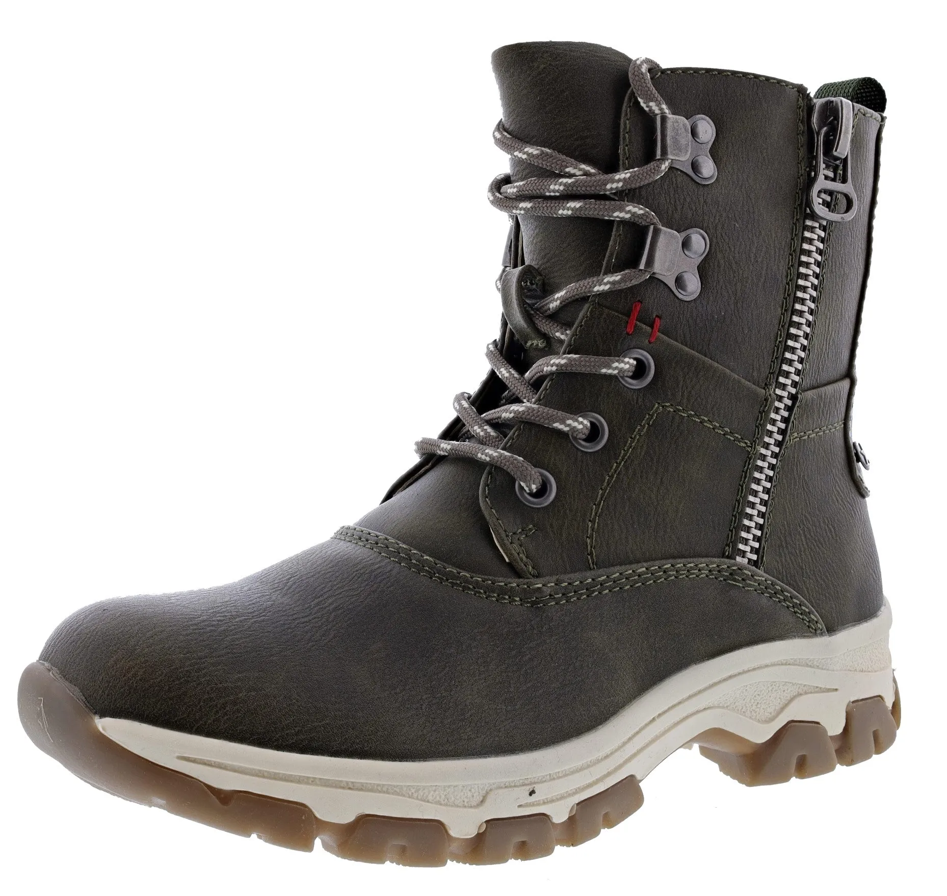 Patrizia Women's Levali Mid Ankle Boots Beach Walk Thick Grip