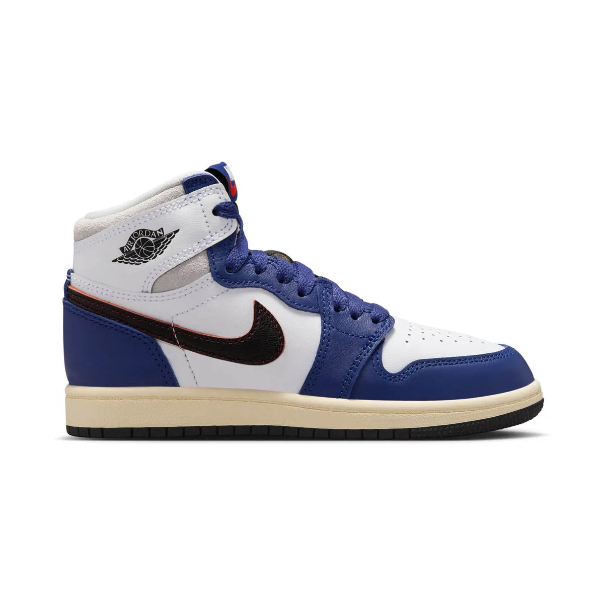 Jordan 1 Retro High OG 'Rare Air Deep Royal Blue' Little Kids' Shoes Modern Style Street Scene