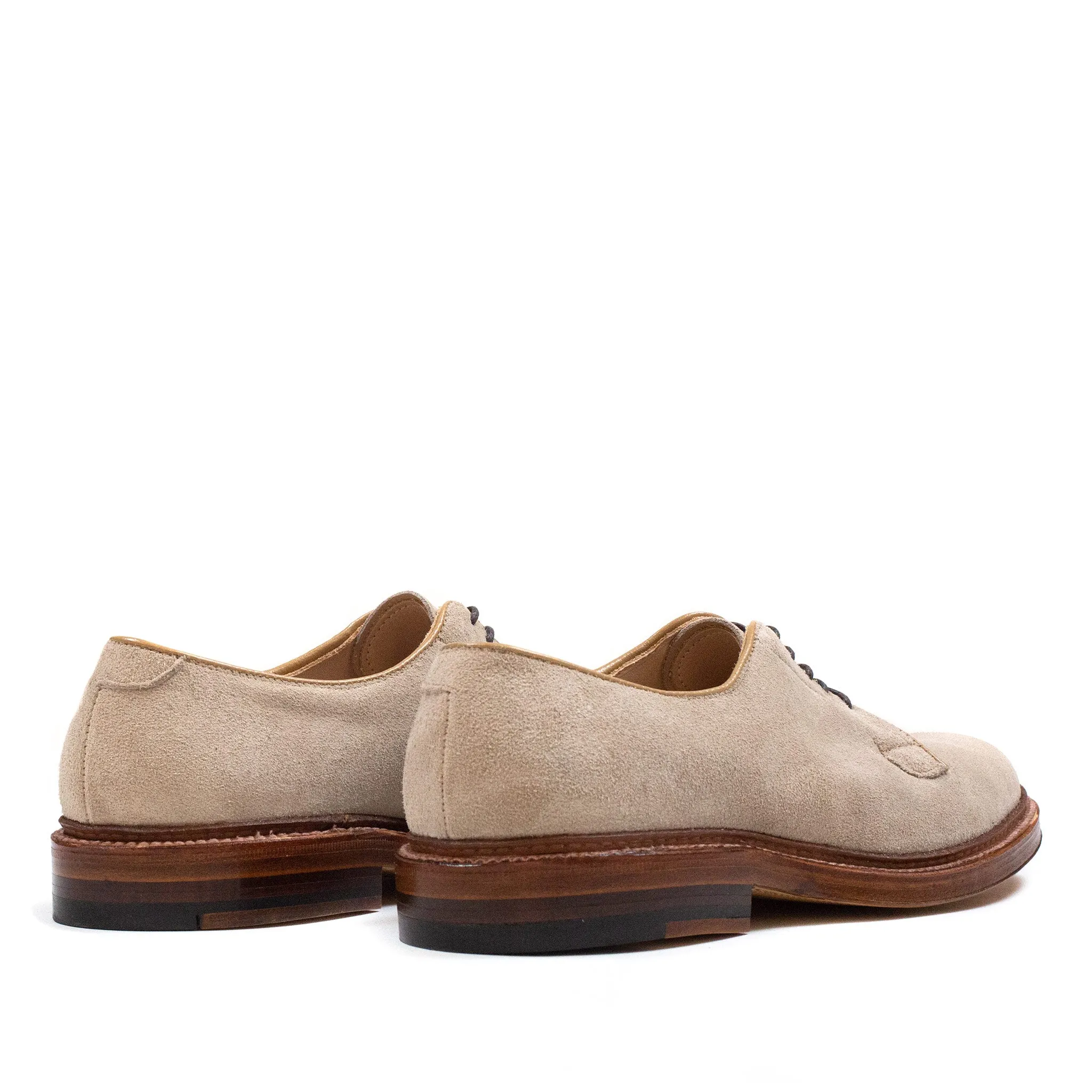 Alden Plain Toe Blucher Milkshake Suede comfortable - fit