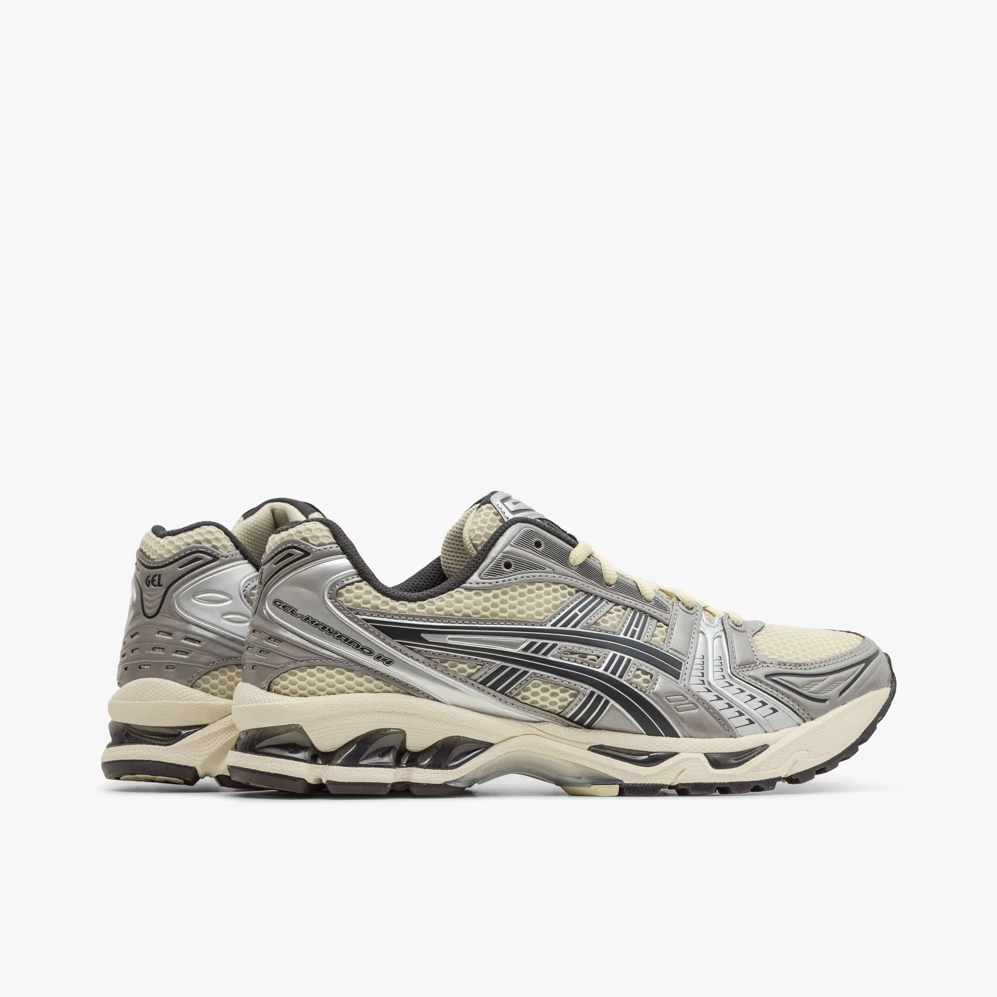 carbon - fiber shoes ASICS Gel-Kayano 14 Oyster White / Steeple Grey