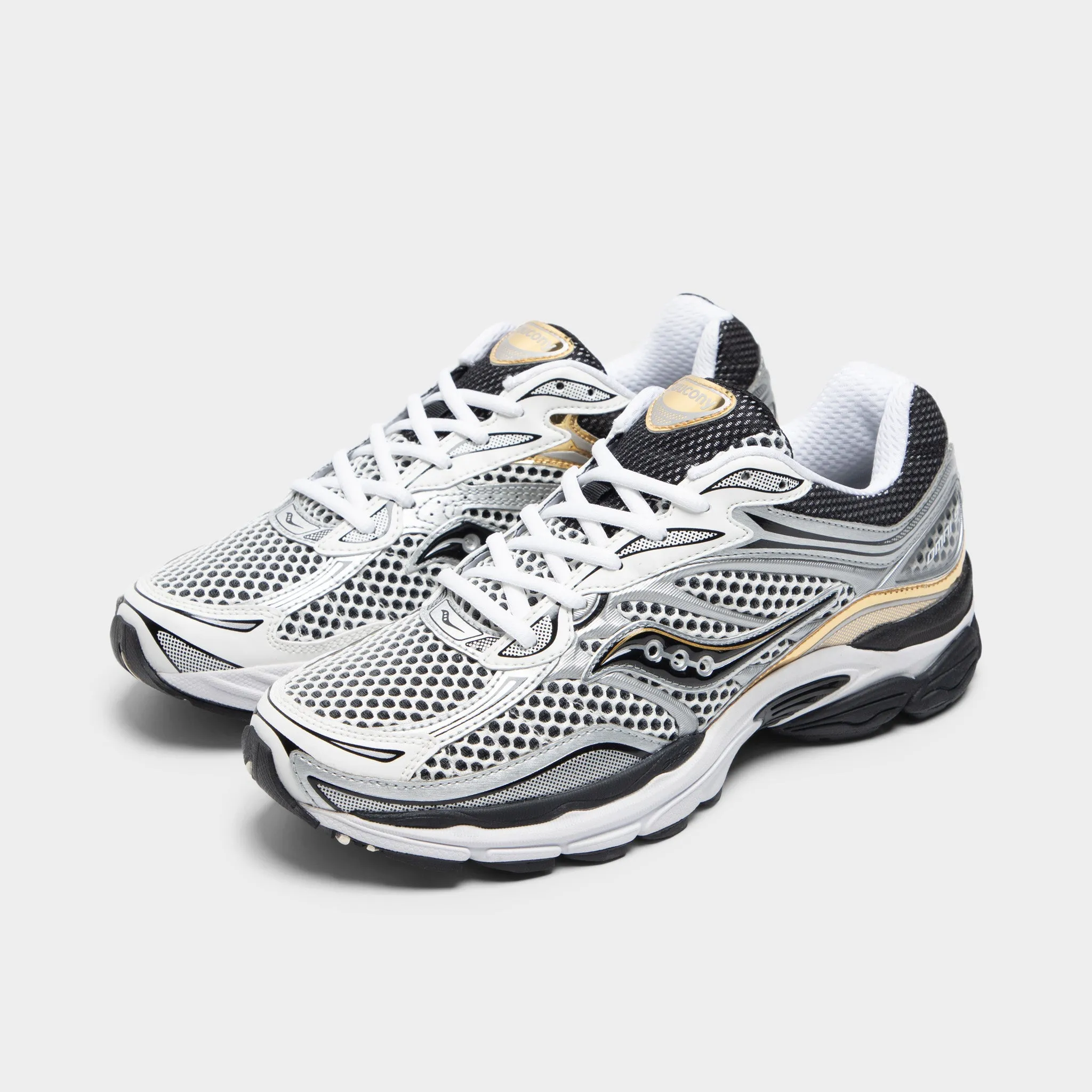 Saucony ProGrid Omni 9 Silver / Black - Gold EasyToClean
