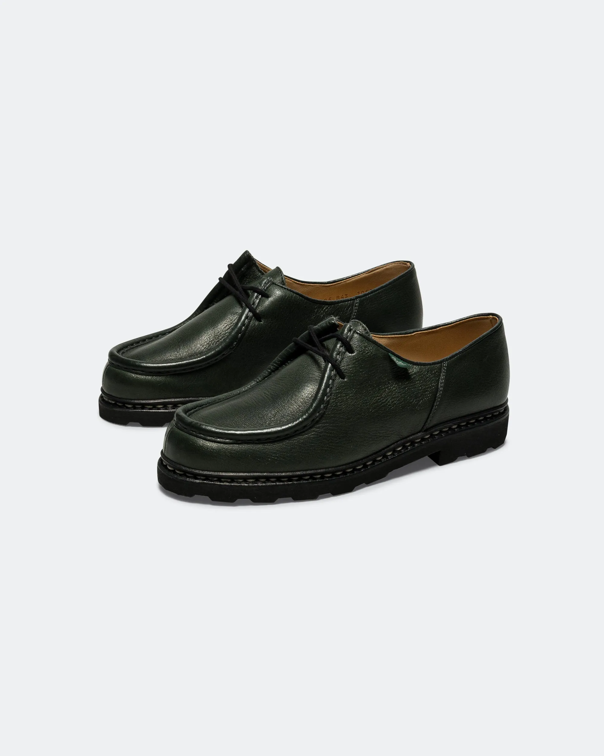 Michael/Marche - Noire/Cerf Kaki Ultra Light Airport Travel Red Glow