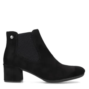 Chic Heeled Booties Classic White Heels WOMEN'S 70284 SARAH