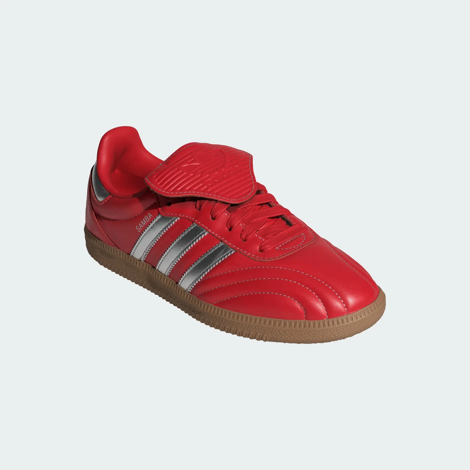 womens adidas samba lt (better scarlet/silver metallic) least formal