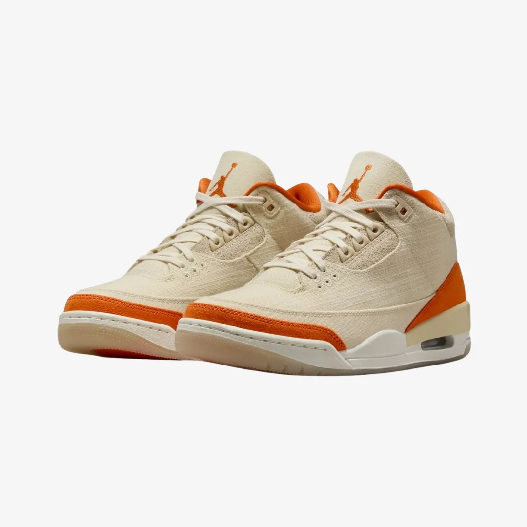 womens jordan 3 retro (starfish) waterproof