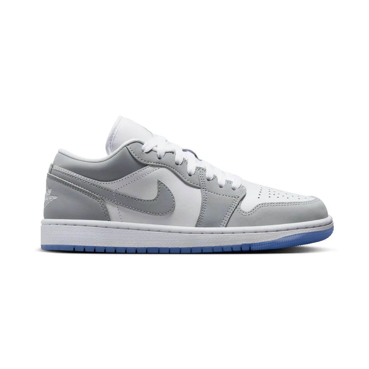Ergonomic Footbed Light Bounce Air Jordan 1 Low 'Wolf Grey' Women's Shoes