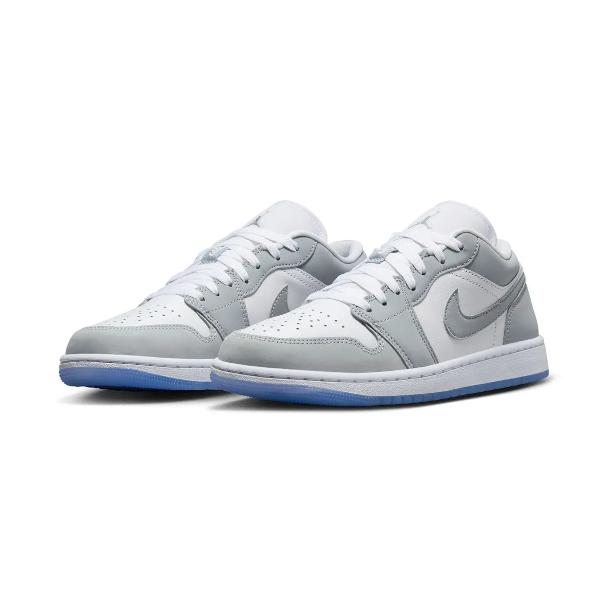 Comfort Air Jordan 1 Low 'Wolf Grey' Women's Shoes