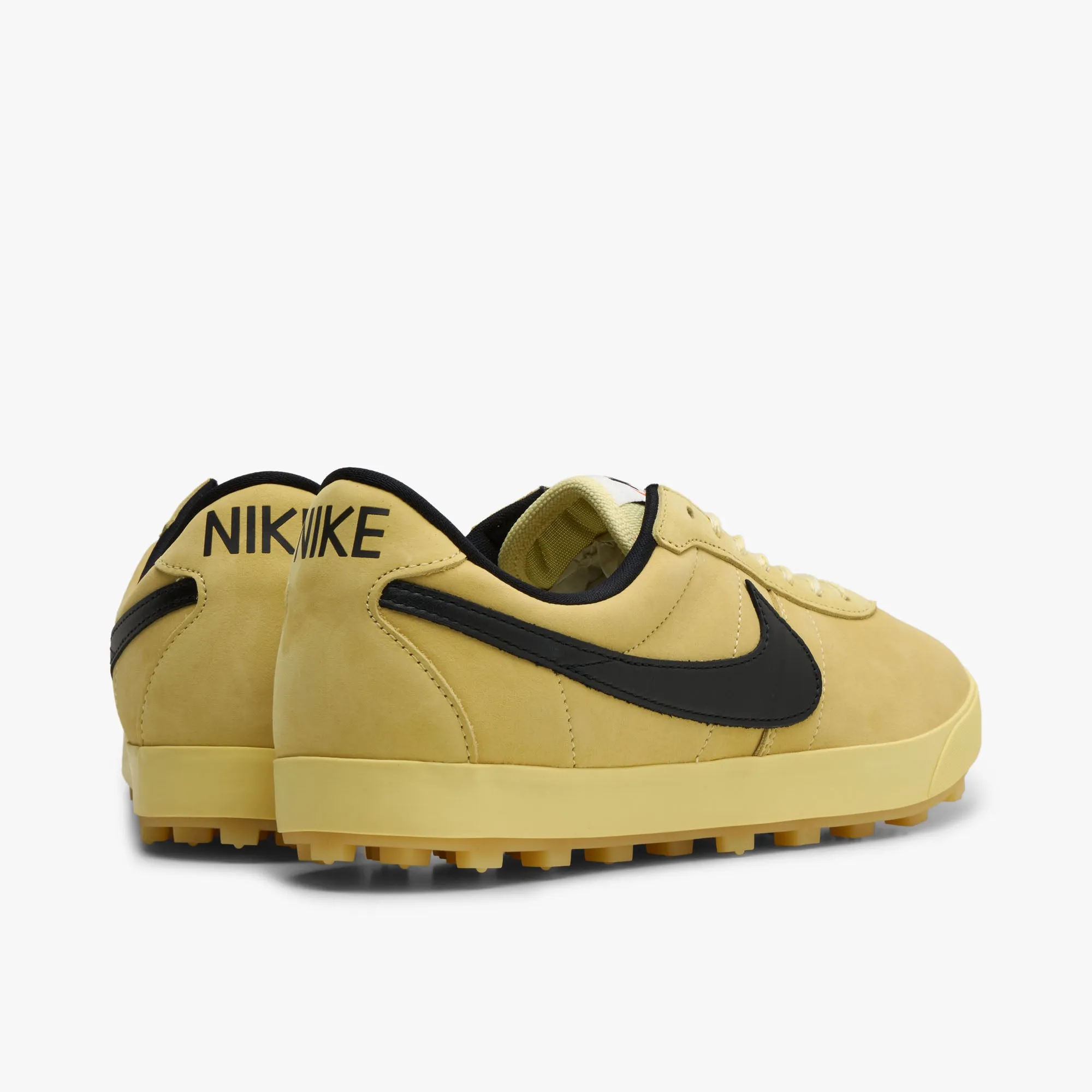 Nike Astrograbber Soft Yellow / Black - Sail Slide On Arch Design