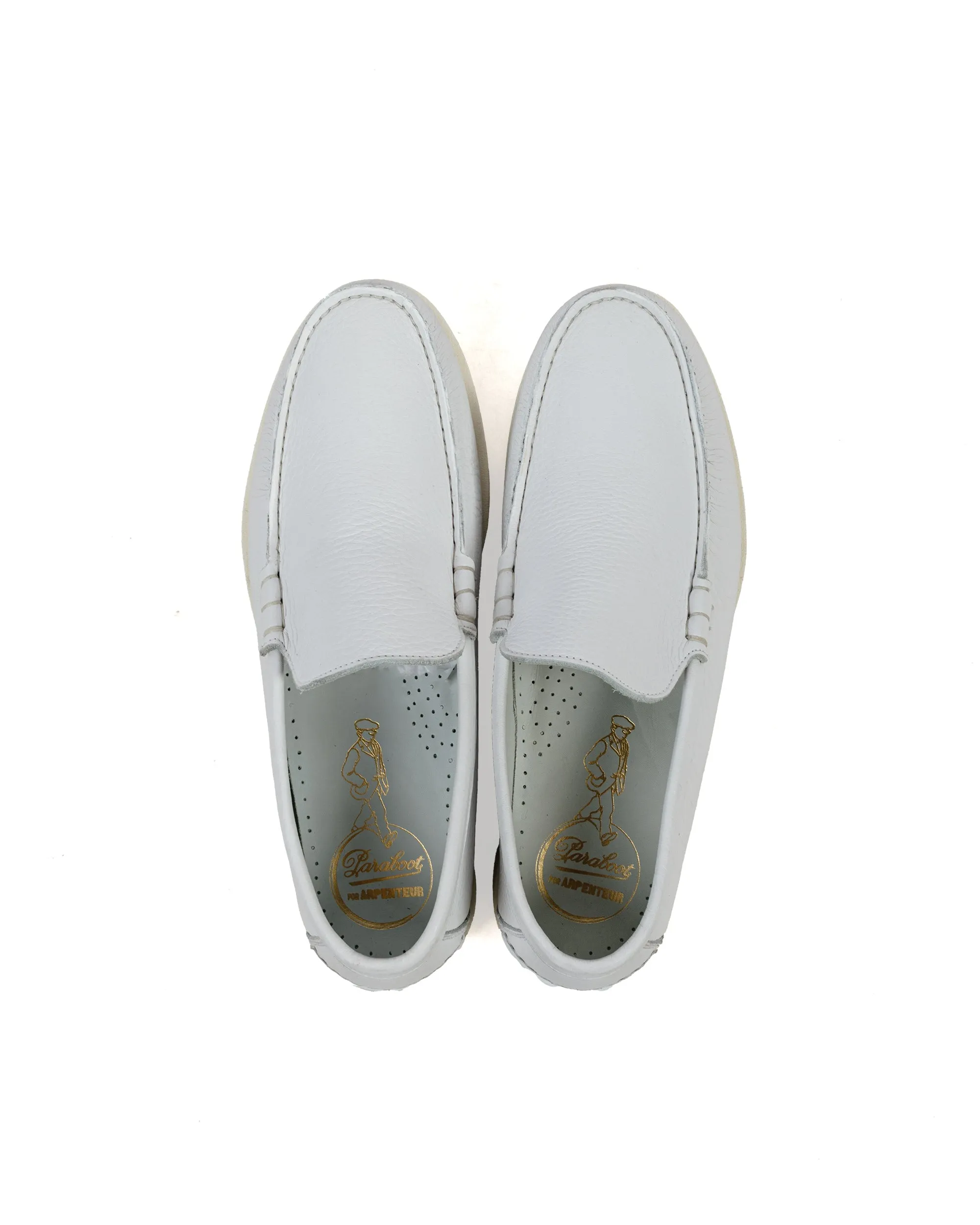 Arpenteur Paraboot Club Moc White most spring Stable Footing