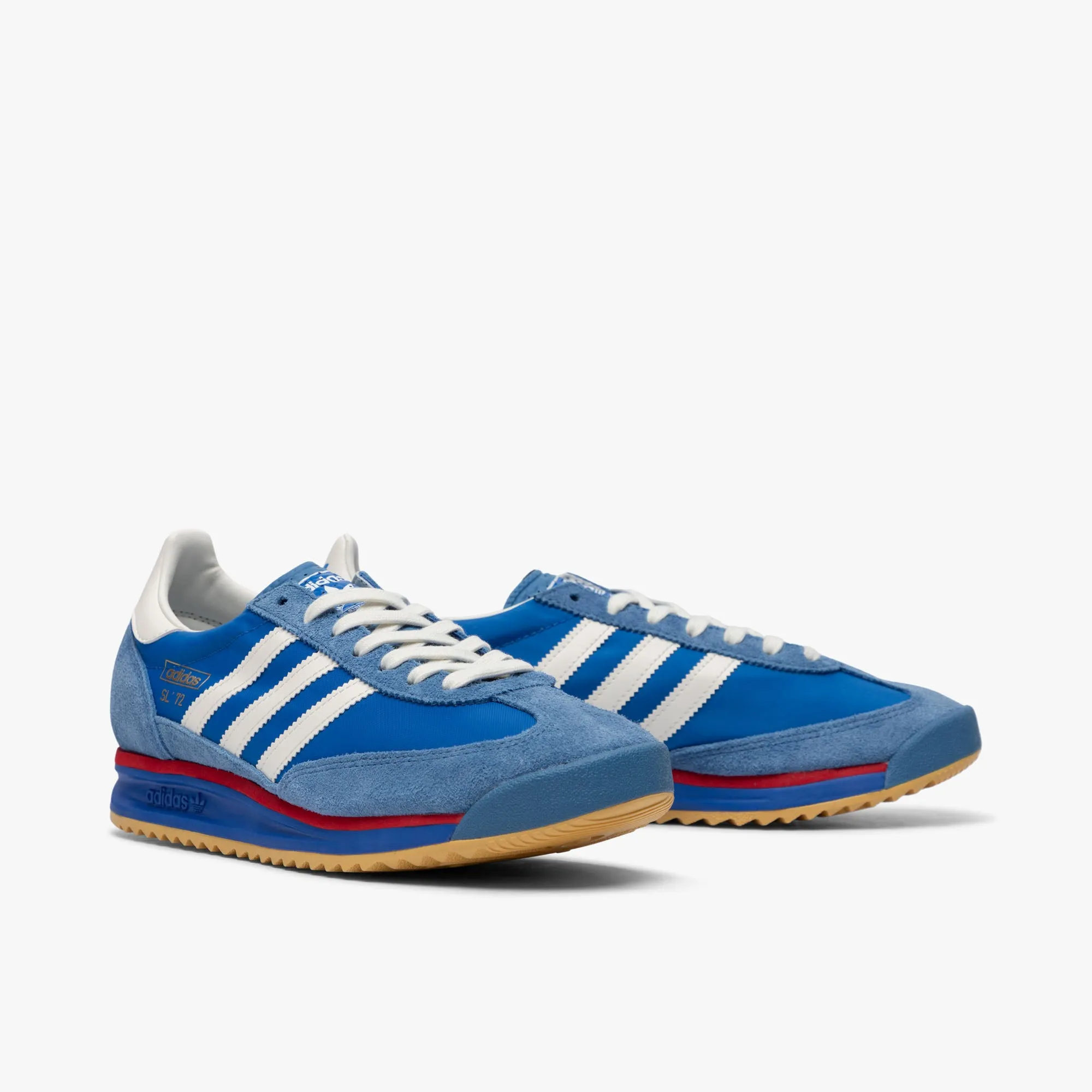 Responsive EVA adidas Originals SL 72 RS Blue / Core White - Better Scarlet