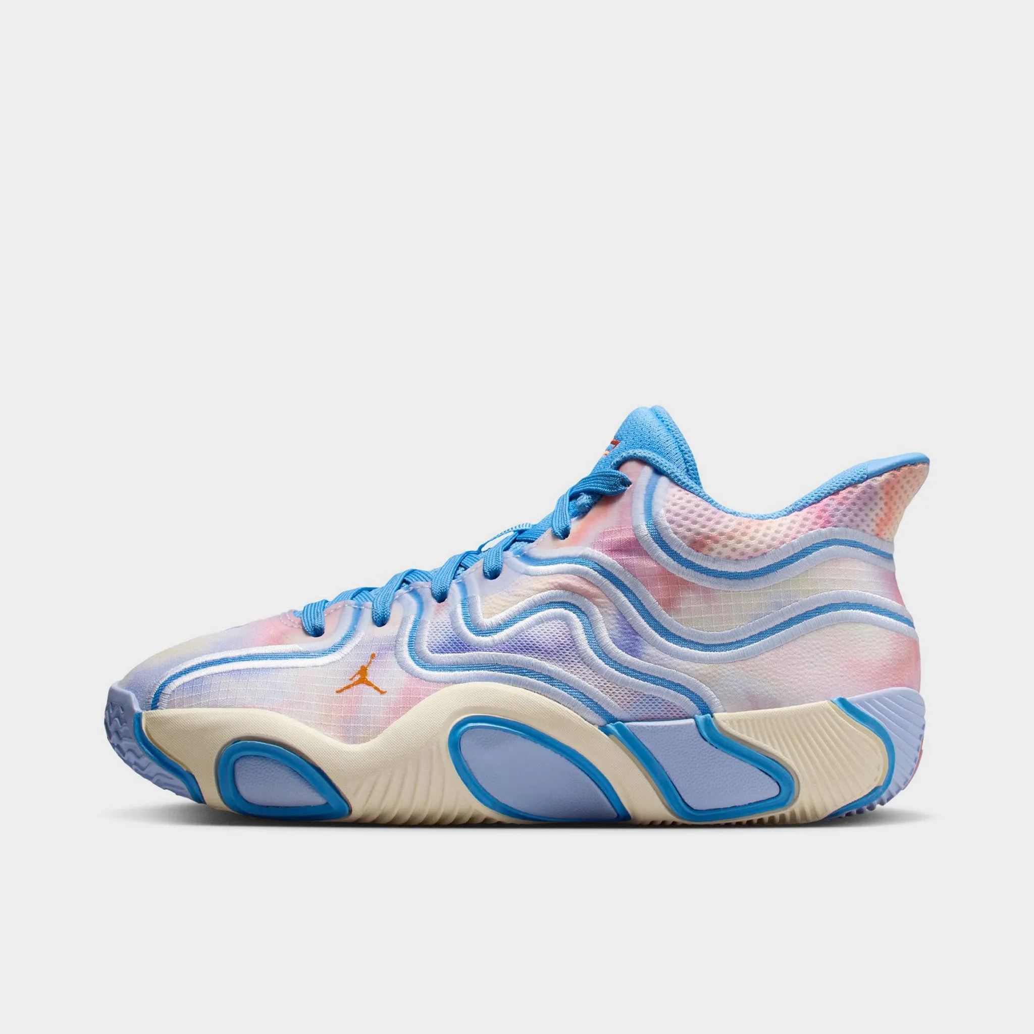 Adaptive Torsion System Jordan Tatum Junior' Boys 3 GS University Blue / Camellia - Pale Ivory