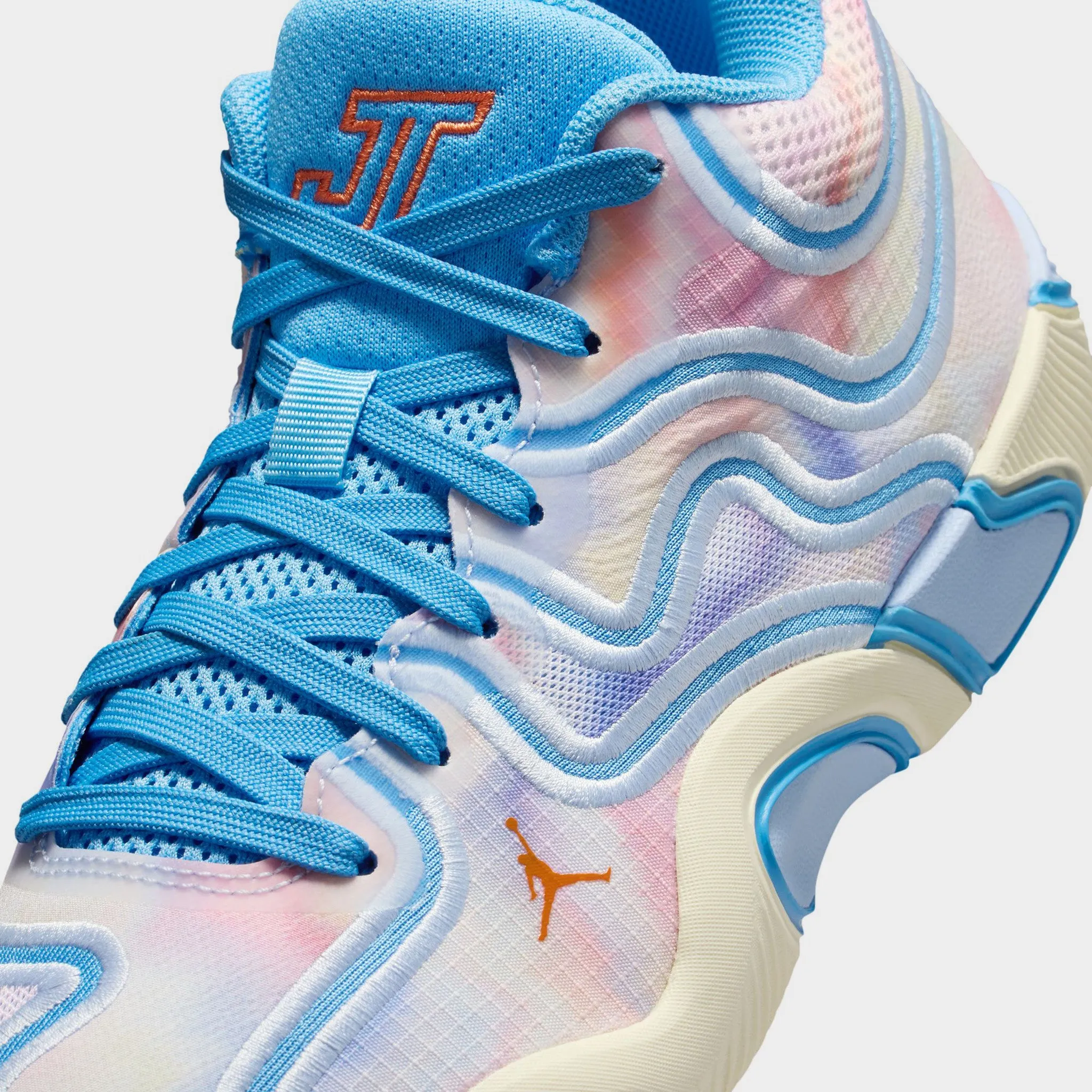 Precision Engineering Design PUInsole Jordan Tatum Junior' Boys 3 GS University Blue / Camellia - Pale Ivory